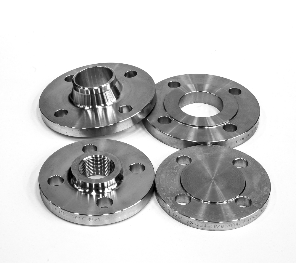 Pn16 Flanges Slip On Threaded Weld Neck And Blinds 316 Stainless Steel 316l Nero Pipeline 5052