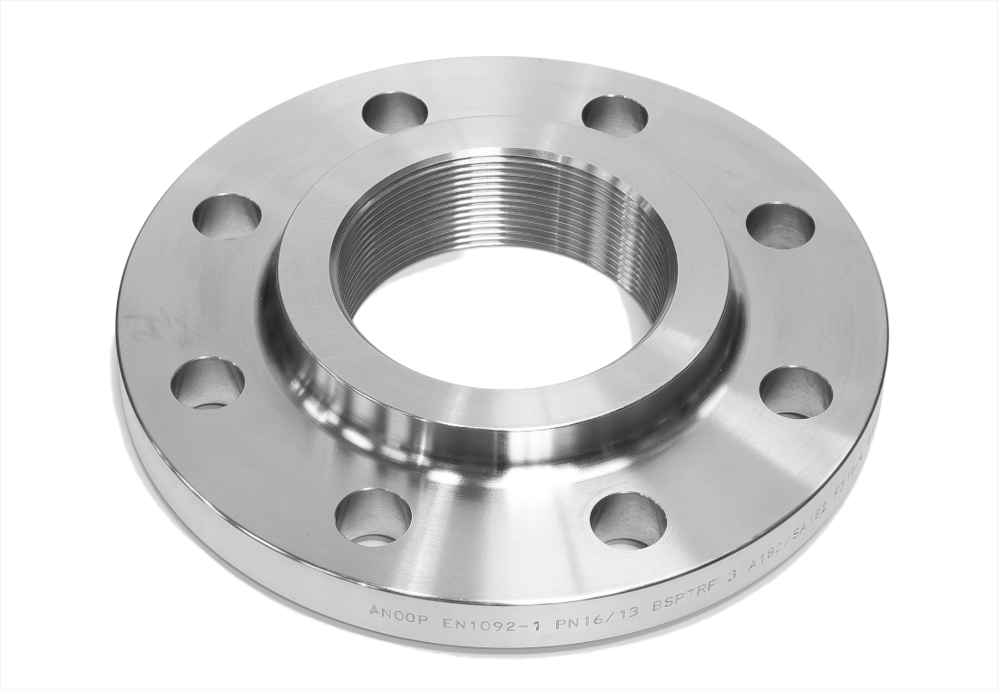 2 12 Bspp Pn16 Type 13 Raised Face Bossed Screwed Flange 8 Hole 316l Stainless Steel Nero 3906